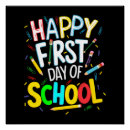 Search for first day of school posters Teacher