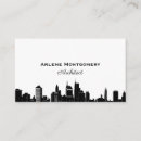 Recherche de skyline business cards Élégant