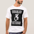 Recherche de handicapés tshirts Vétéran handicapé