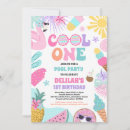 Search for cool invitations Pool party
