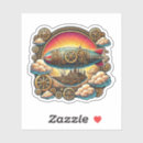 Search for airship stickers Steampunk
