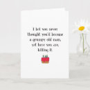 Search for funny old man birthday cards Joke