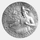 Search for silver coin stickers Quarter