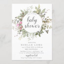 Search for romantic baby shower invitations Flower