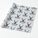 Search for deer head wrapping paper Antlers