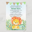Search for lion christening invitations Baptism