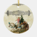 Search for horse and sleigh ornaments Old fashioned