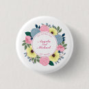 Search for just married buttons Bridal shower