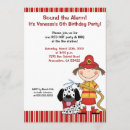 Search for fire fighter birthday invitations Dalmatian