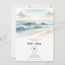 Recherche de waves mariage invitations Mer