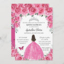 Search for fuchsia pink and silver invitations For kids