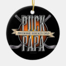 Search for hockey puck ornaments Dad