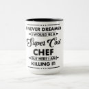 Search for chef funny mugs Job