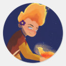 Search for orange character stickers Cartoon