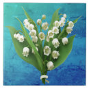 Search for lily of the valley tiles White