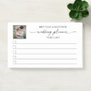 Search for wedding post it notes Black and white
