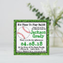 Search for play baseball invitations Party