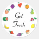 Recherche de salades autocollants Fruits