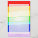 Search for rainbow stationery paper Gay