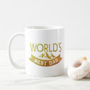 Search for gold dad mugs Typography