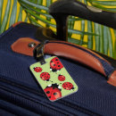 Recherche de coccinelles bagages étiquettes Vert