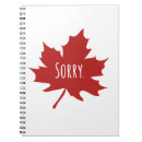 Search for canadian flag notebooks Maple leaf