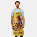 Search for funny hot dog aprons Food