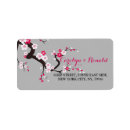 Search for pink blue return address labels Blossom