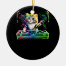 Search for music lover ornaments Cat