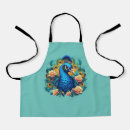 Search for peacock feathers aprons Colourful
