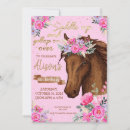 Search for horseshoe birthday invitations Floral