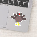 Search for funny turkeys stickers Cute