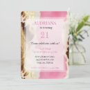 Search for cowhide invitations Pink