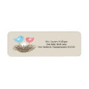 Search for whimsy return address labels Baby shower