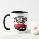 Search for vintage red truck mugs Rustic
