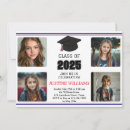 Search for red white and blue graduation invitations College
