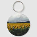 Search for sunflower field keychains Nature