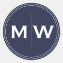 Search for two initial stickers Modern