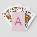 Search for luxury playing cards Monogrammed