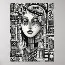 Recherche de motif géométrique abstrait posters Minimum