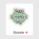 Search for irish design stickers Green