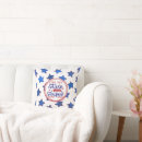 Search for stars and stripes pillows America