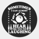 Search for funny bowling stickers Birthday