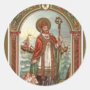 Recherche de st nicolas autocollants Religieux