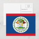 Recherche de drapeau de belize cartes postales Bélizien