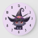 Recherche de sorcières horloges Chat noir