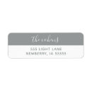 Search for holiday return address labels Silver