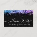 Search for purple business cards Glitter