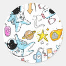 Search for astronautics stickers For kids