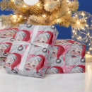 Search for santa clause wrapping paper Green